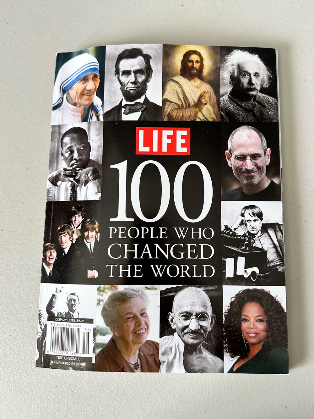 LIFE 100 People Who Changed the World Magazine